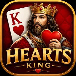 Biểu tượng Hearts King : Online Card Game
