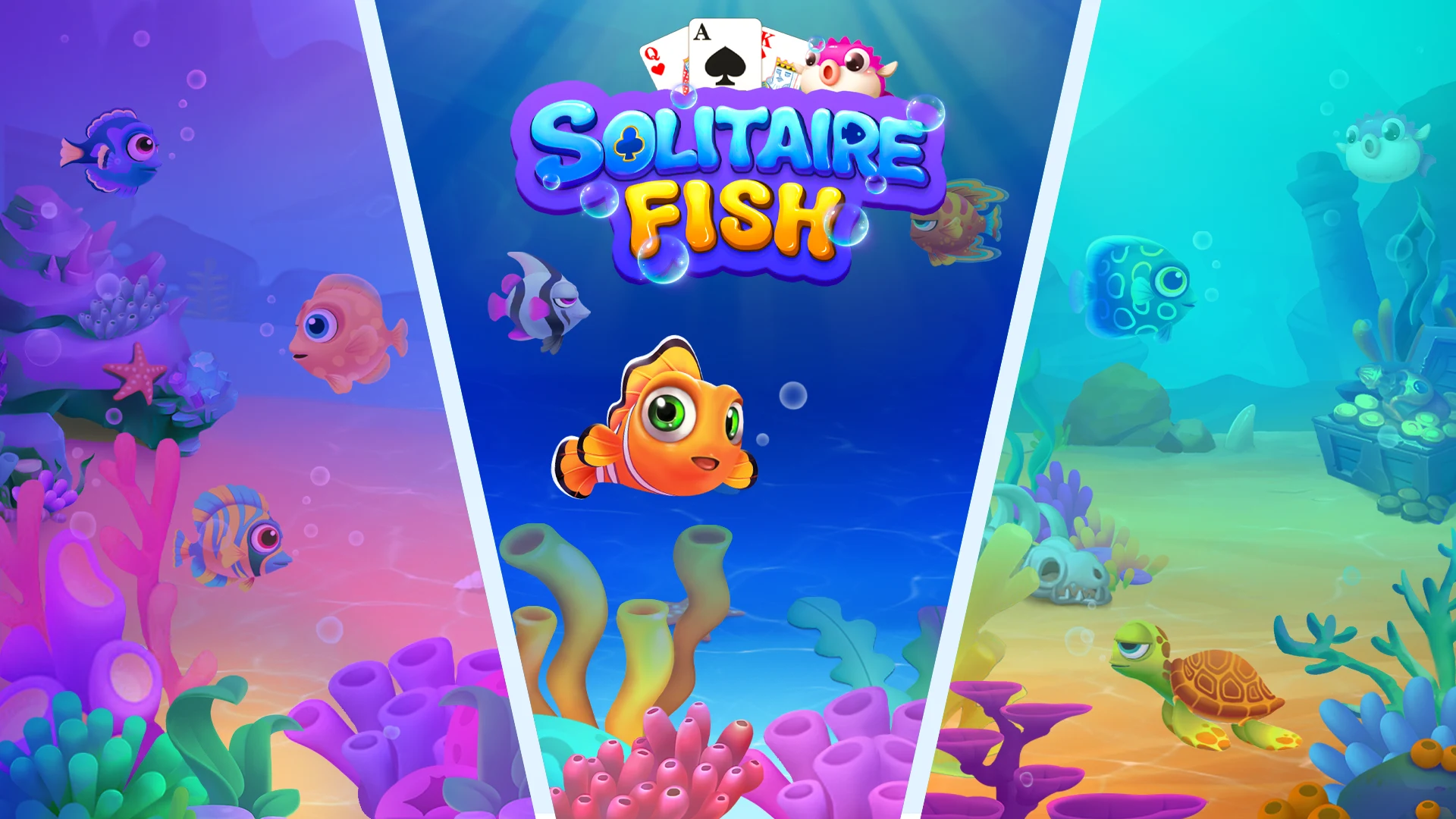 Solitaire Fish: Klondike Game screenshot