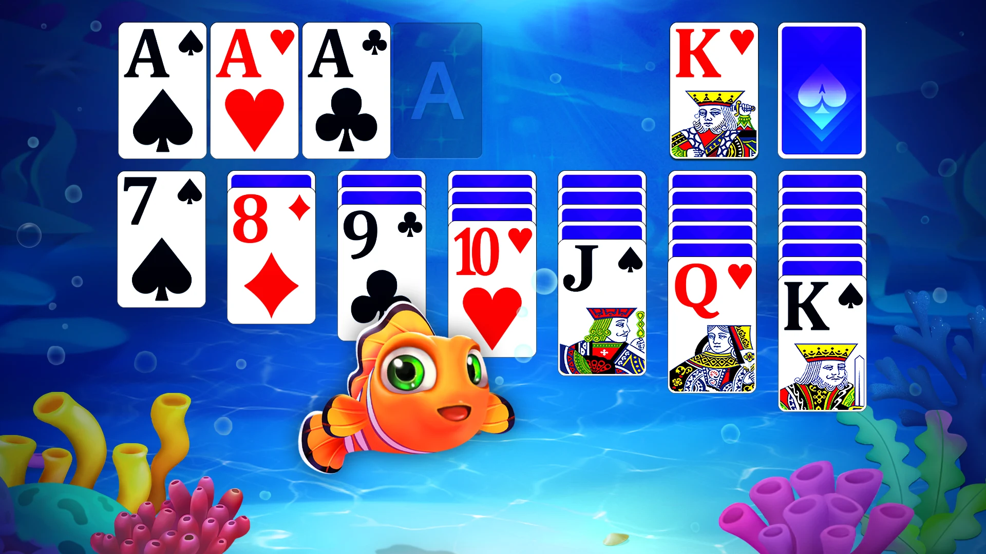 Solitaire Fish: Klondike Game screenshot